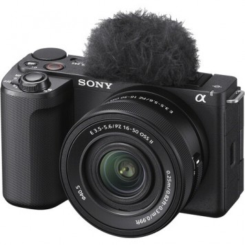 Беззеркальный фотоаппарат Sony ZV-E10 II Kit 16-50mm (черный) Беззеркальный фотоаппарат Sony ZV-E10 II Kit 16-50mm (черный)-1