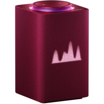 Умная колонка Яндекс Станция Макс (бордовый)-0