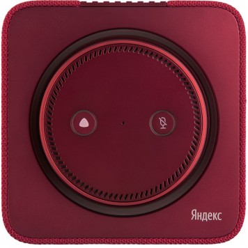 Умная колонка Яндекс Станция Макс (бордовый)-2