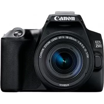Купить Canon EOS 250D Kit 18-55 IS STM Black в Минске, цена – магазин Fotomix.by